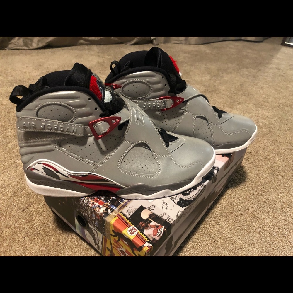 BRAND NEW IN BOX-Mens Air Jordan 8 Retro SP, Size 10.5